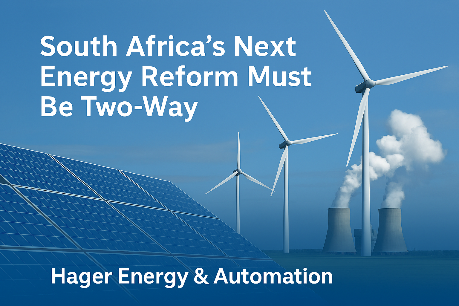 South Africa’s Next Energy Reform Must Be Two-Way