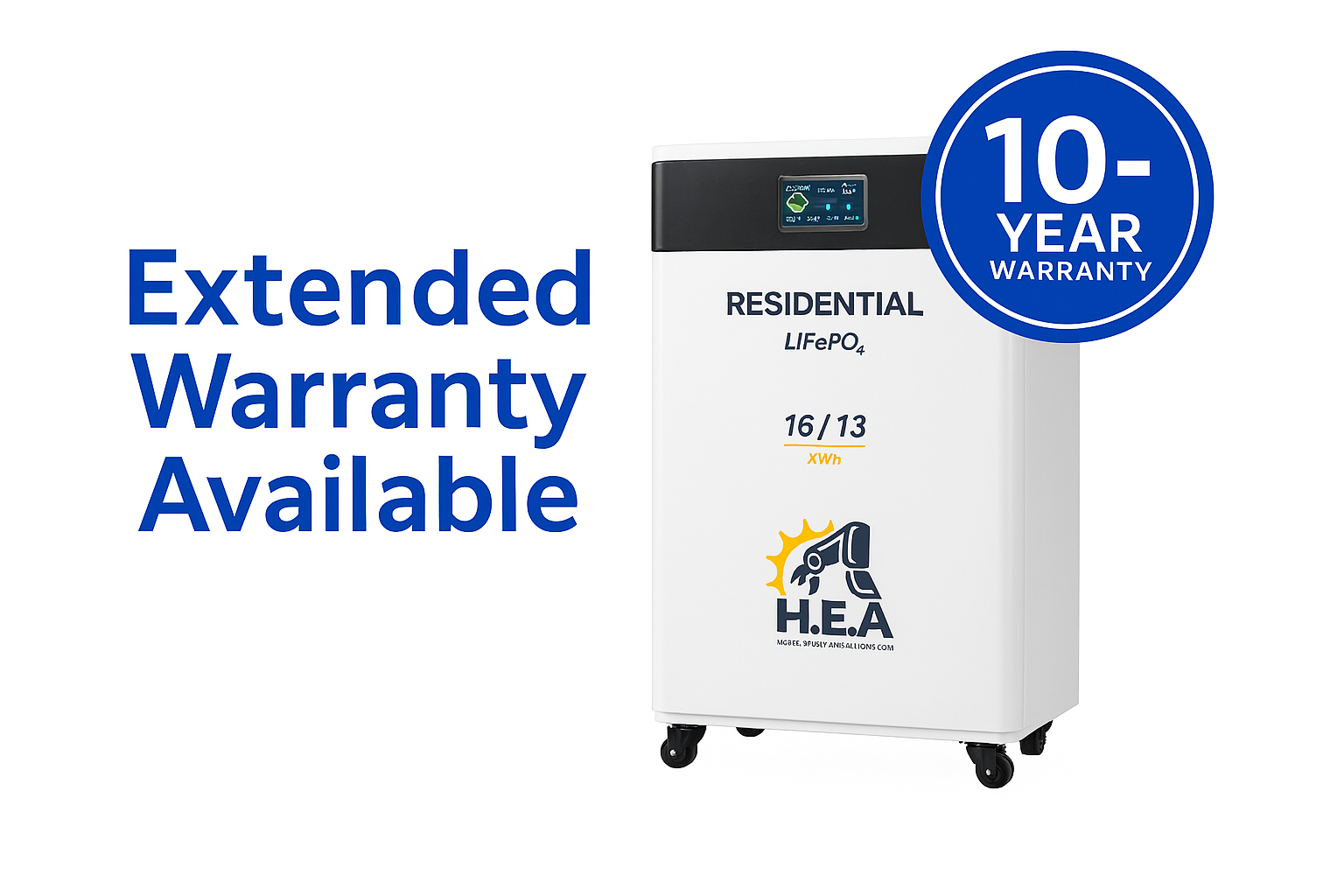 H.E.A 5 year Warranty extension for 16kwh battery.