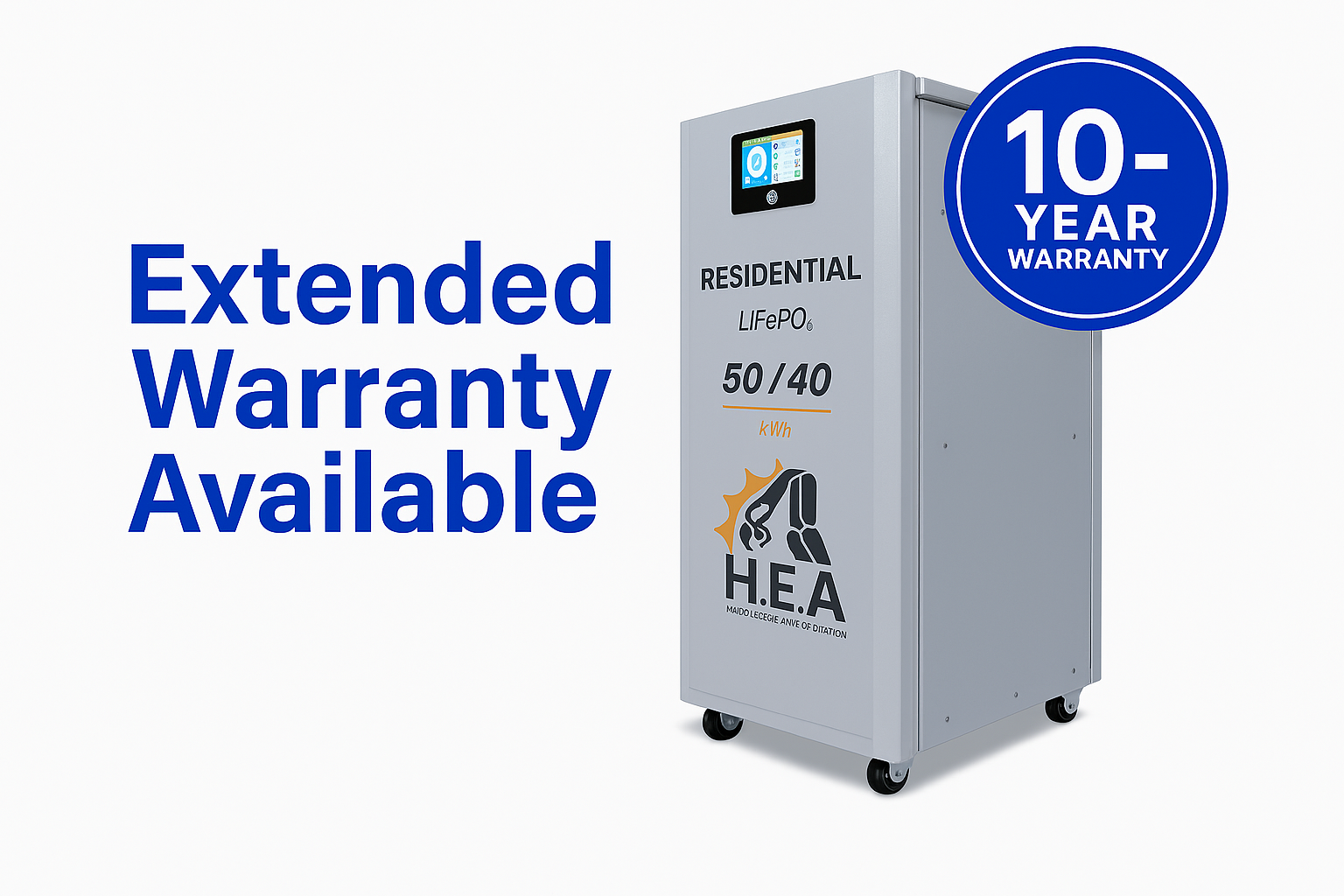 H.E.A 5 year Warranty extension for 50kwh battery.